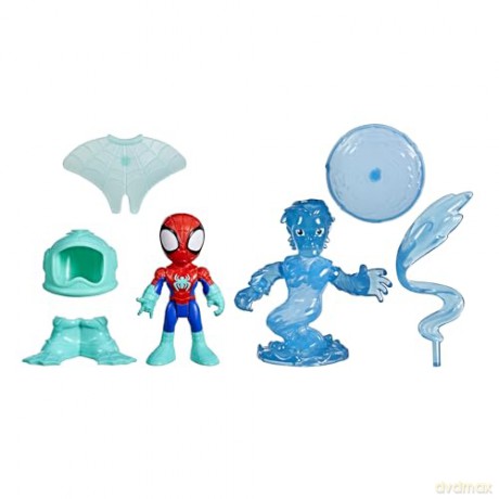 Hasbro Disney Jr Marvel Spidey And His Amazing Friends Waterwebs Spidey HydroMan Figures Vehicles G1463