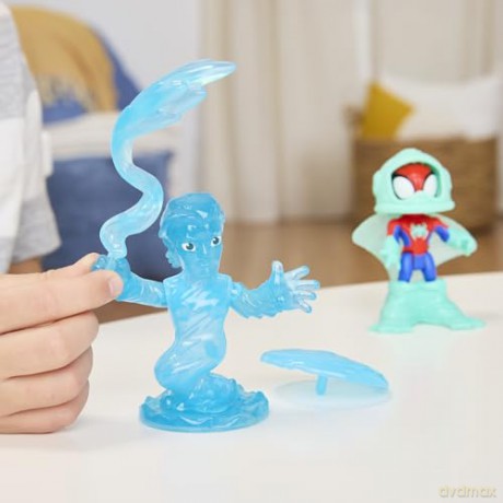 Hasbro Disney Jr Marvel Spidey And His Amazing Friends Waterwebs Spidey HydroMan Figures Vehicles G1463