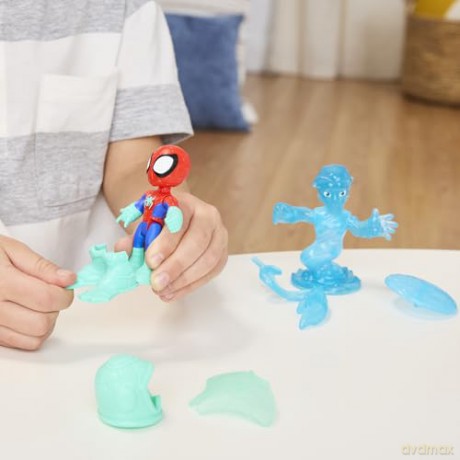 Hasbro Disney Jr Marvel Spidey And His Amazing Friends Waterwebs Spidey HydroMan Figures Vehicles G1463