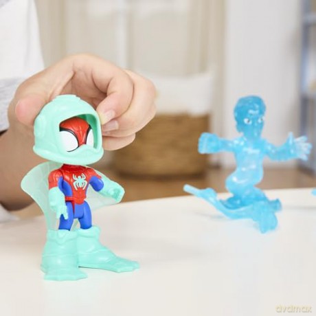 Hasbro Disney Jr Marvel Spidey And His Amazing Friends Waterwebs Spidey HydroMan Figures Vehicles G1463