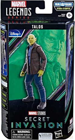 Hasbro Disney Marvel Legends Series Build a Figure Hydra Stomper Secret Invasion Talos Action Figure 15cm F6535