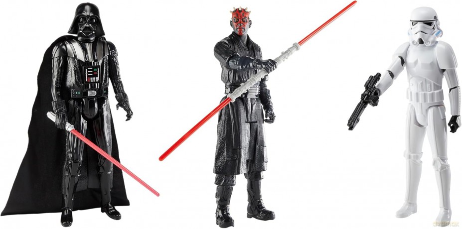 Hasbro Disney Star Wars Clash of the Dark Side Darth Vader Stormtrooper Dart Maul G0312