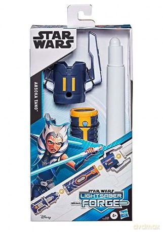 Hasbro Disney Star Wars Lightsaber Forge Ahsoka Tano Extendable White Lightsaber F1159