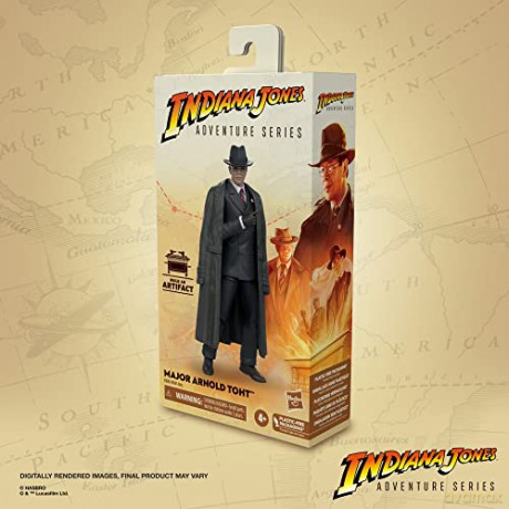 Hasbro Fans Adventure Series Indiana Jones Major Arnold Toht Action Figure 15cm Excl F6061