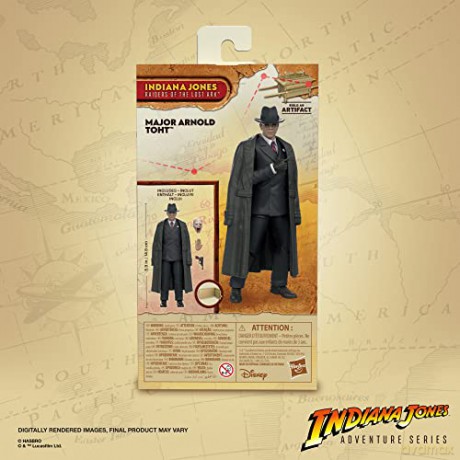 Hasbro Fans Adventure Series Indiana Jones Major Arnold Toht Action Figure 15cm Excl F6061
