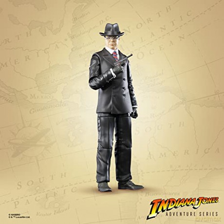 Hasbro Fans Adventure Series Indiana Jones Major Arnold Toht Action Figure 15cm Excl F6061