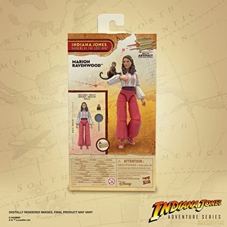 Hasbro Fans Adventure Series Indiana Jones Marion Ravenwood Action Figure 15cm Excl F6062