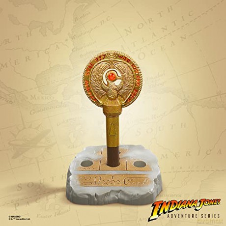 Hasbro Fans Adventure Series Indiana Jones Raiders of the Lost Ark Staff of Ra Headpiece Electronic Talisman 11 F8033
