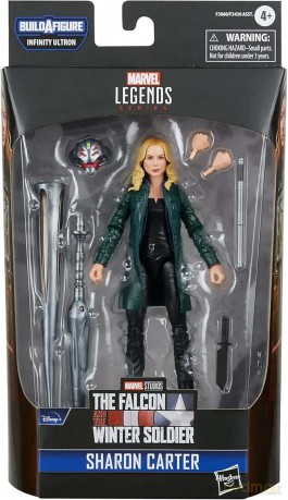 Hasbro Fans Disney Marvel Legends Series The Falcon and the Winter Soldier Sharon Carter Excl F3860