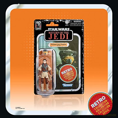 Hasbro Fans Disney Star Wars Return of the Jedi Retro Collection Princess Leia Organa Boushh Action Figure 10cm F7278