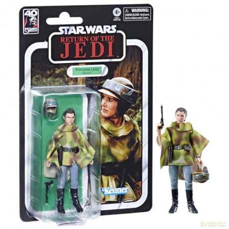 Hasbro Fans Disney Star Wars The Black Series Return of The Jedi 40th Anniversary Princess Leia Endor F7051