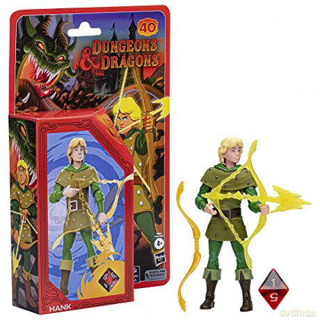 Hasbro Fans Dungeons Dragons Retro Collection Hank Action Figure 15cm Excl F4882