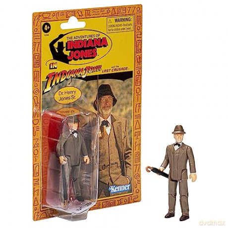 Hasbro Fans Indiana Jones and the Temple of Doom Dr Henry Jones Action Figure 15cm F6084