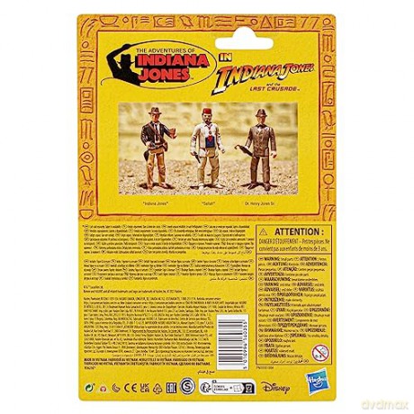 Hasbro Fans Indiana Jones and the Temple of Doom Dr Henry Jones Action Figure 15cm F6084