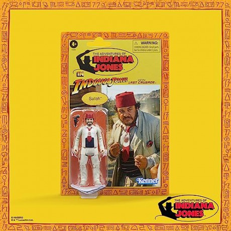 Hasbro Fans Indiana Jones and the Temple of Doom Sallah Action Figure 15cm F6086