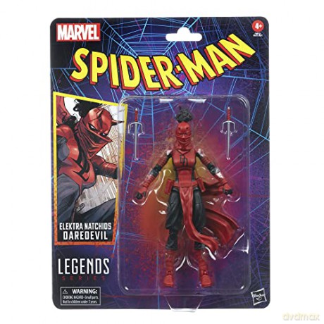 Hasbro Fans Marvel Legends Series SpiderMan Elektra Natchios Daredevil Action Figure 15cm Excl F6572
