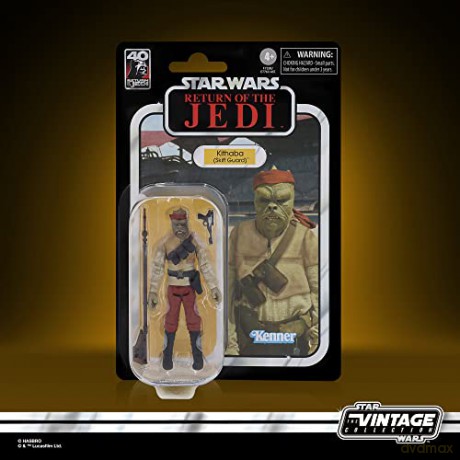 Hasbro Fans Vintage Collection Disney Star Wars Return of the Jedi Kithaba Skiff Guard Action Figure 10cm F7338