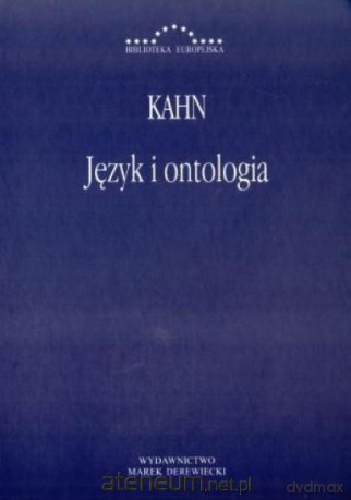 Język i ontologia [KSIĄŻKA]