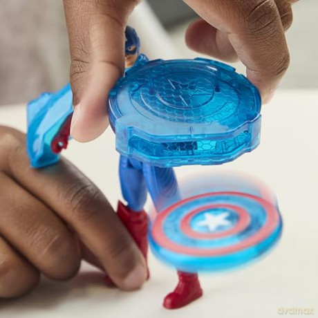 Hasbro Marvel Avengers Epic World of Action Captain America ShieldShot Cycle Vehicle 4 Figure G0889