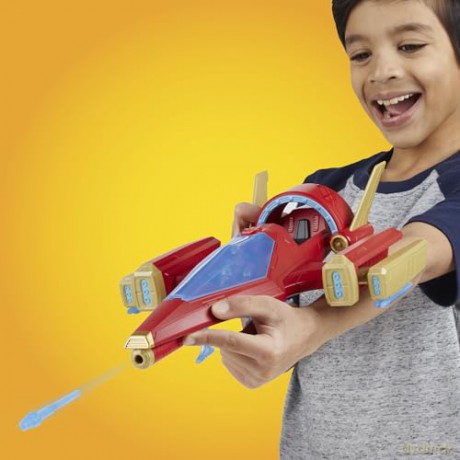 Hasbro Marvel Avengers Iron Man Repulsor Blast Battle Jet F9329