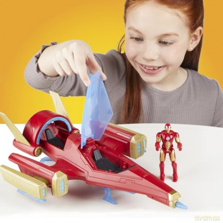 Hasbro Marvel Avengers Iron Man Repulsor Blast Battle Jet F9329