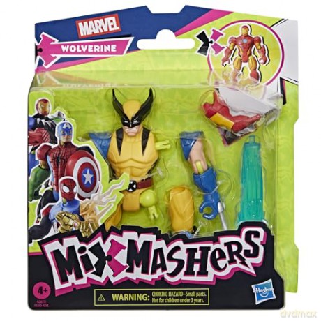 Hasbro Marvel Avengers Mixmashers Wolverine Figure G2877