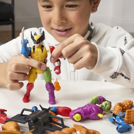 Hasbro Marvel Avengers Mixmashers Wolverine Figure G2877