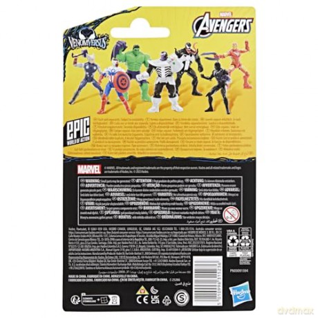 Hasbro Marvel Avengers Venom Versus AntiVenom Captain America Action Figure G1813