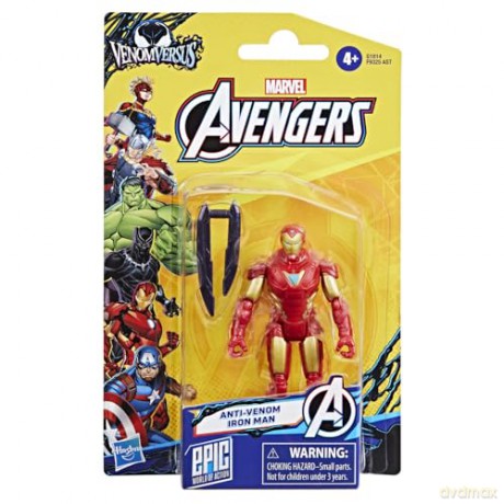 Hasbro Marvel Avengers Venom Versus AntiVenom Iron Man Action Figure G1814
