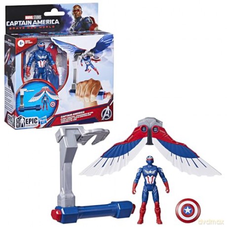 Hasbro Marvel Captain America Brave New World Captain America Flight Control 4 G0075
