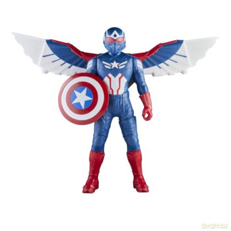 Hasbro Marvel Captain America Brave New World Captain America Flight Mode Action Figure F9298