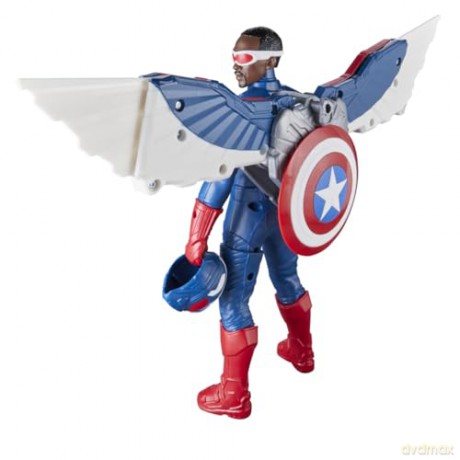 Hasbro Marvel Captain America Brave New World Captain America Flight Mode Action Figure F9298