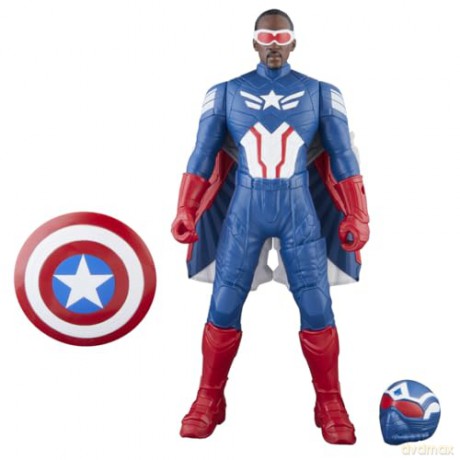 Hasbro Marvel Captain America Brave New World Captain America Flight Mode Action Figure F9298