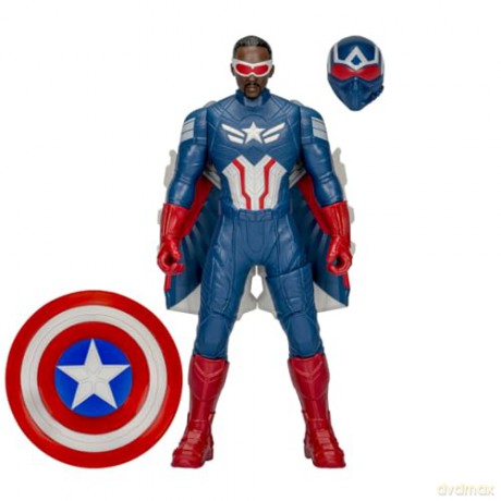 Hasbro Marvel Captain America Brave New World Captain America Flight Mode Action Figure F9298