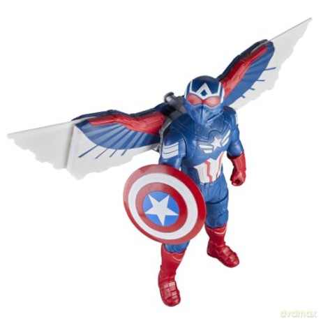 Hasbro Marvel Captain America Brave New World Captain America Flight Mode Action Figure F9298