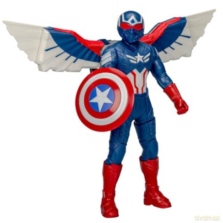 Hasbro Marvel Captain America Brave New World Captain America Flight Mode Action Figure F9298