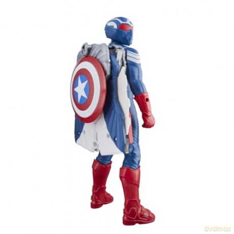 Hasbro Marvel Captain America Brave New World Captain America Flight Mode Action Figure F9298