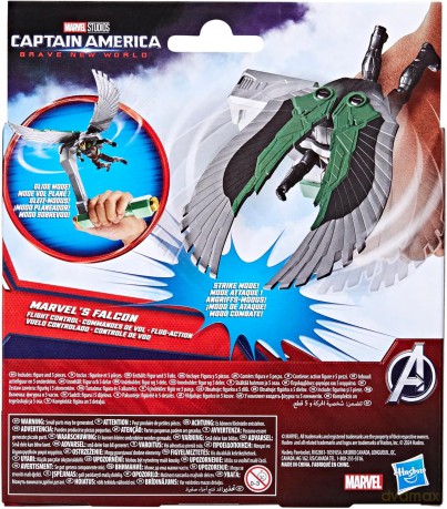 Hasbro Marvel Captain America Brave New World Marvels Falcon 4 Flight Control Figure G0076