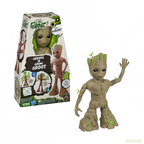 Hasbro Marvel I am Groot Groove N Grow Groot Action Figure F8027