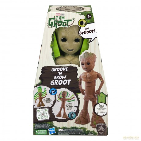 Hasbro Marvel I am Groot Groove N Grow Groot Action Figure F8027