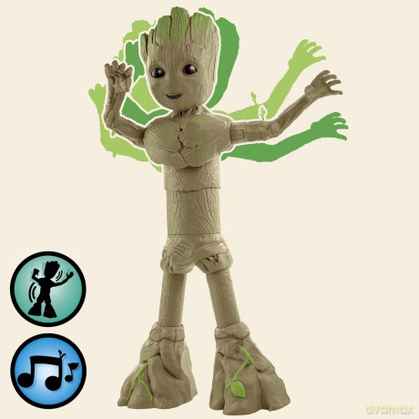 Hasbro Marvel I am Groot Groove N Grow Groot Action Figure F8027