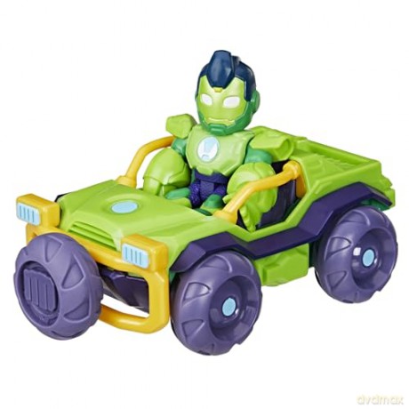 Hasbro Marvel Iron Man And His Awesome Friends Iron Hulk Iron Racer Vehicle G1472