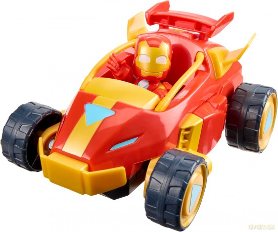 Hasbro Marvel Iron Man And His Awesome Friends Iron Man 2 in 1 Mech Suit Vehicle Figure Vehicle G1474