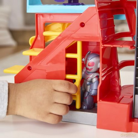 Hasbro Marvel Iron Man And His Awesome Friends Iron Quarters Playset Playset G1259