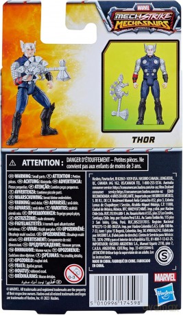 Hasbro Marvel Mech Strike Mechasaurus Thor 6 Action Figure F6673