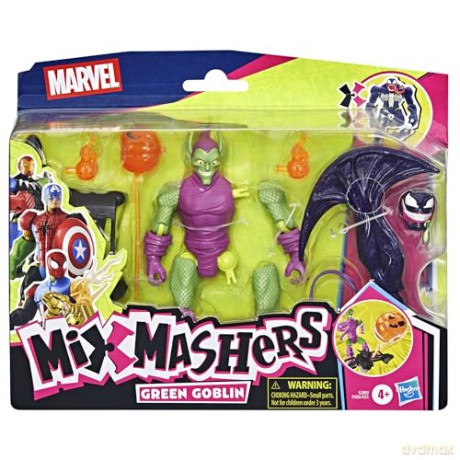 Hasbro Marvel Mixmashers SpiderMan Green Goblin Deluxe Figure G2880