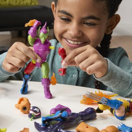 Hasbro Marvel Mixmashers SpiderMan Green Goblin Deluxe Figure G2880