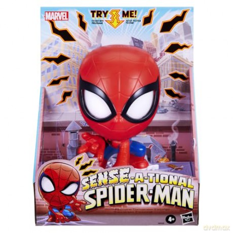 Hasbro Marvel SpiderMan SenseATional SpiderMan Figure Speaks in English Only G0732