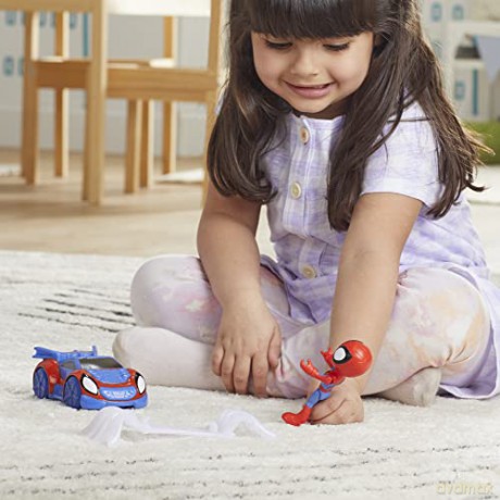 Hasbro Marvel Spidey and his Amazing Friends Spidey WebCrawler F7454