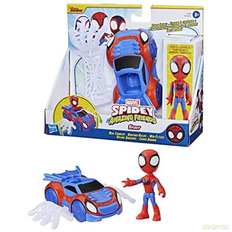 Hasbro Marvel Spidey and his Amazing Friends Spidey WebCrawler F7454